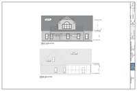 Front and Rear Elevations